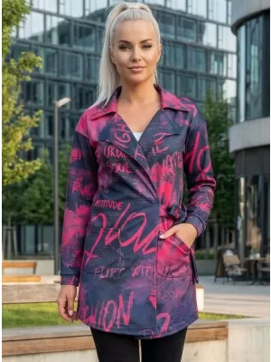 Ženska vrhunska torba za pulover ALTISPORT VOJ/ALW105MI05 ČRNO ROZA