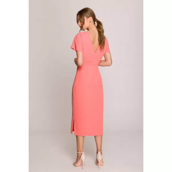  Obleka STYLOVE S398 ORANŽNA 