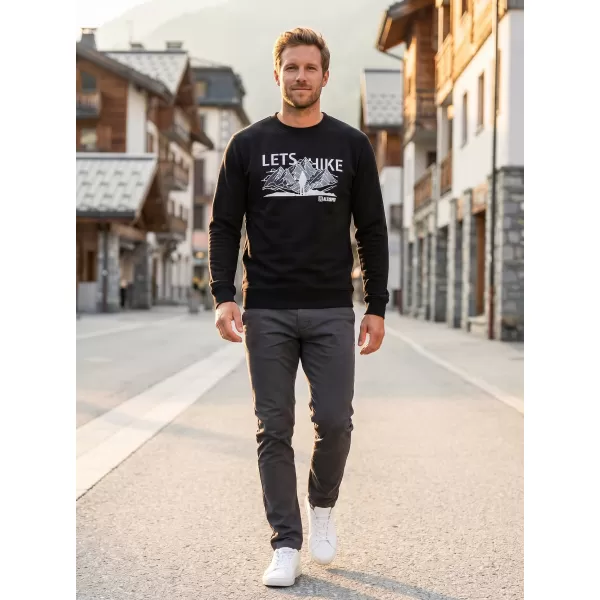  Moški pulover ALTISPORT ALM190406 ČRNA 
