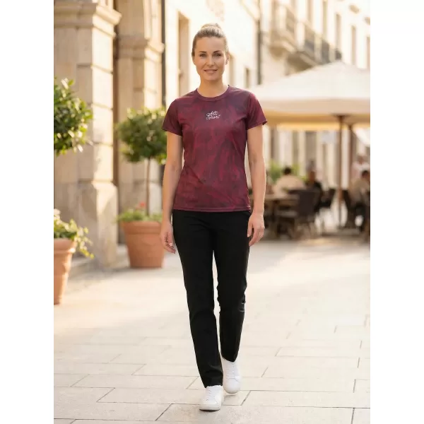  Ženska premium funkcionalna majica ALTISPORT VOJ/ALW096TR01 BORDO 