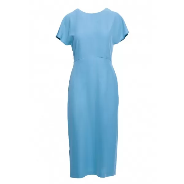  Obleka STYLOVE S398 NEBESNO MODRA 
