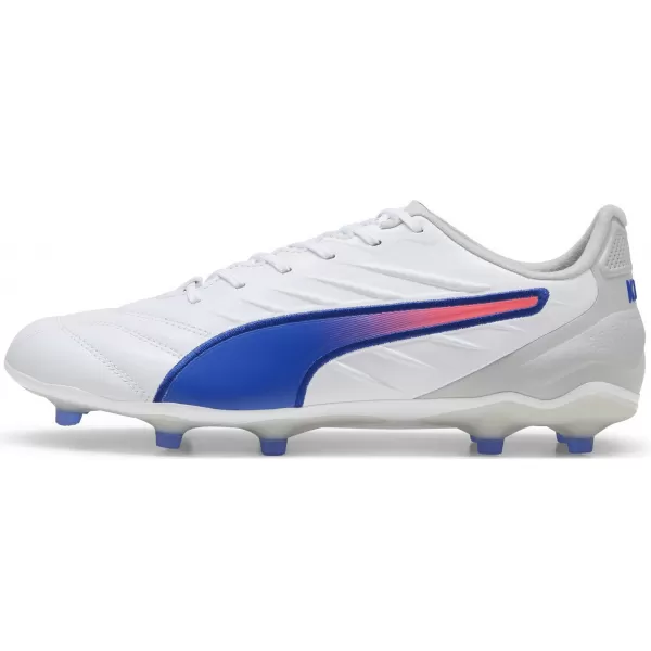  Škornji PUMA KING PRO FG/AG 107862_02 PUMA WHITE/BLUEMAZING 
