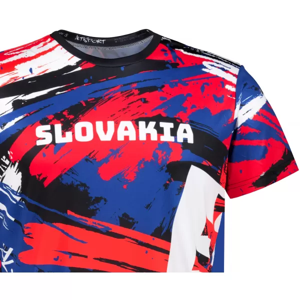  Moška premium funkcionalna majica s kratkimi rokavi ALTISPORT VOJ/ALM036SL/TR01 SL 