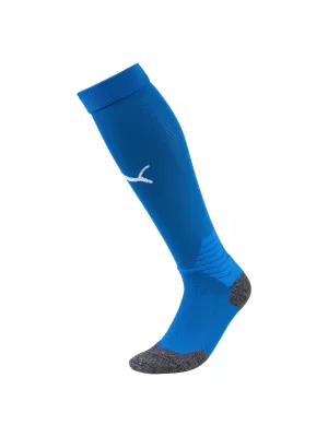 Nogometne nogavice PUMA TEAM LIGA SOCKS 703438_02 ELECTRIC BLUE L./ ELEKTRIČNO MODRO L./PUMA WHITE