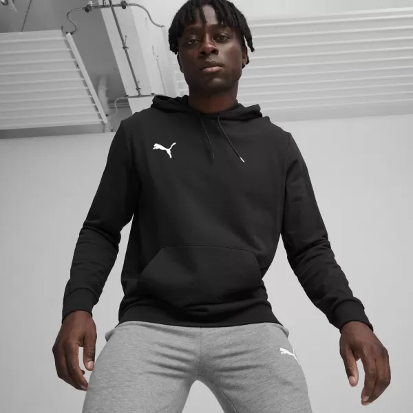  Moška jopica PUMA TEAMGOAL CASUALS HOODY 658618_03 PUMA ČRNA/PUMA BELA 