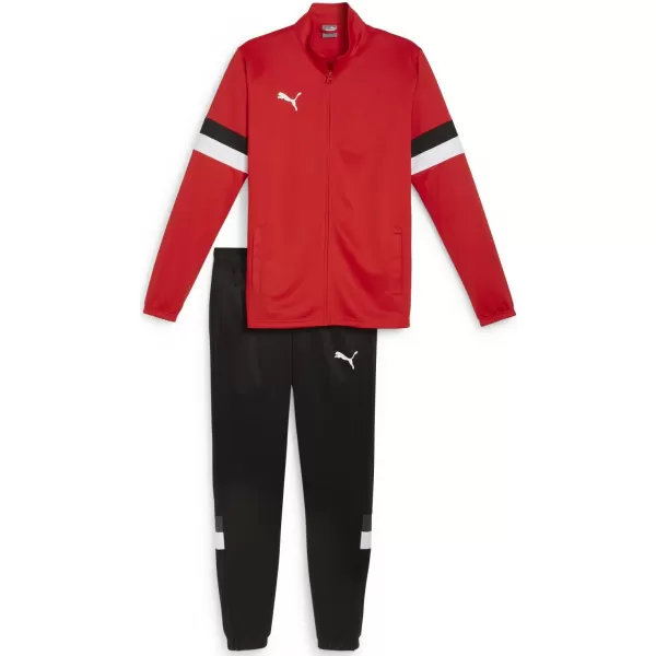  Tralna obleka PUMA TEAMRISE TRACKSUIT 658653_01 PUMA RDEČA/PUMA ČRNA 