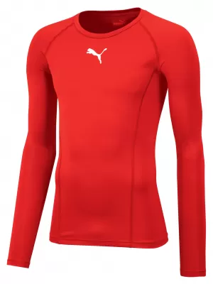 Moška funkcionalna majica PUMA LIGA BASELAYER TEE LS 655920_01 PUMA RDEČA