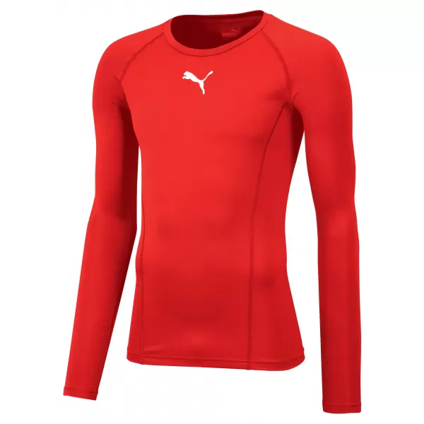  Moška funkcionalna majica PUMA LIGA BASELAYER TEE LS 655920_01 PUMA RDEČA 