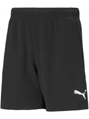 Kratke hlače PUMA TEAMRISE SHORT JR 704943_04 PUMA ČRNA/PUMA BELA