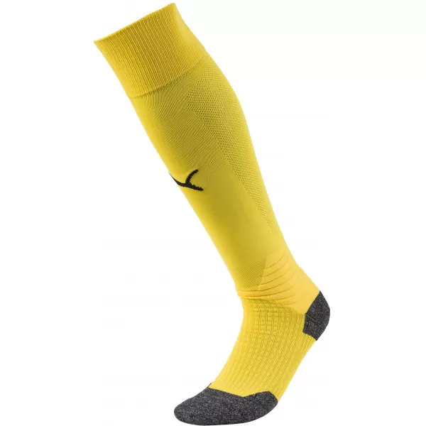  Nogometne nogavice PUMA TEAM LIGA SOCKS 703438_07 CYBER YELLOW/ CYBER ​​RUMENO/PUMA ČRNO 