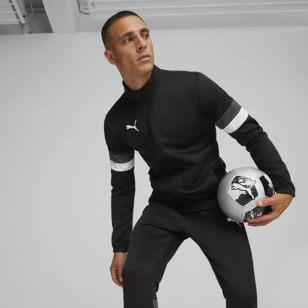  Tralna obleka PUMA TEAMRISE TRACKSUIT 658653_03 PUMA ČRNA/PUMA ČRNA 
