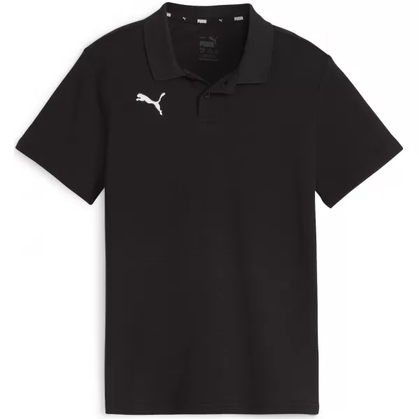  Moška T -majica z ovratnikom PUMA TEAMGOAL CASUALS POLO JR 658606_03 PUMA ČRNA/PUMA BELA 