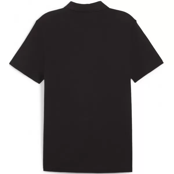  Moška T -majica z ovratnikom PUMA TEAMGOAL CASUALS POLO 658605_03 PUMA ČRNA/PUMA BELA 