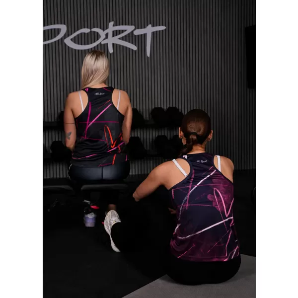  Ženski funkcionalni rezervoar vrh premije ALTISPORT VOJ/ALW082TIL01 ČRN 