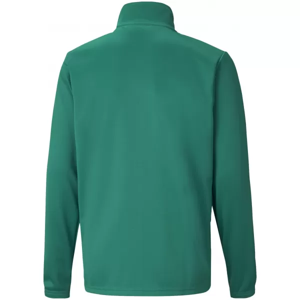  Jakna PUMA TEAMRISE TRG POLY JACKET JR 657393_05 PEPPER GREEN/ PEPPER ZELENA/PUMA BELA 