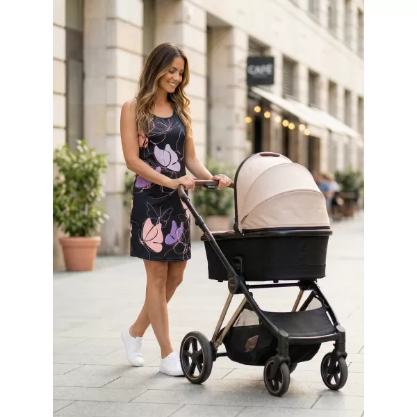  Ženska premium funkcionalna obleka ALTISPORT VOJ/ALW086SAT01 ČRNA/VIJOLIČNA 