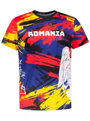 Moška premium funkcionalna majica s kratkimi rokavi ALTISPORT VOJ/ALM036RO/TR01 LETNIK