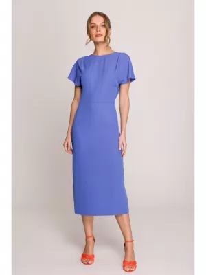 Obleka STYLOVE S398 MODRA