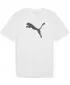 Srajca PUMA TEAMRISE LOGO JERSEY COTTON 658705_04 PUMA BELA/PUMA ČRNA