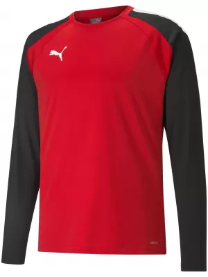Moška jopica PUMA TEAMLIGA TRAINING SWEAT 657238_01 PUMA RDEČA/PUMA ČRNA