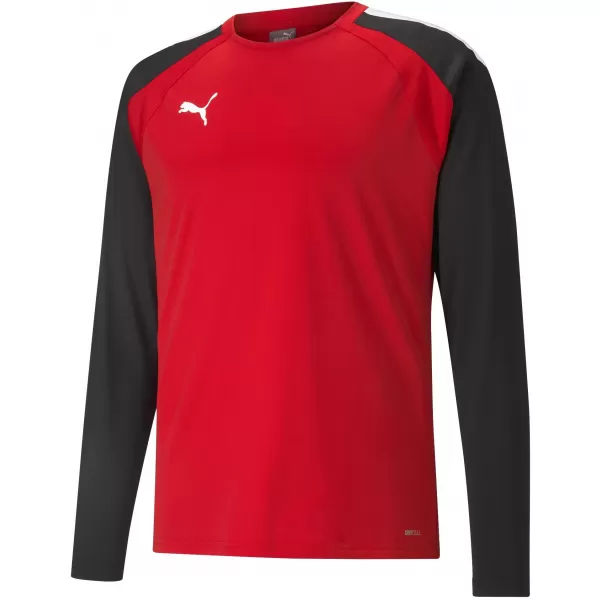  Moška jopica PUMA TEAMLIGA TRAINING SWEAT 657238_01 PUMA RDEČA/PUMA ČRNA 