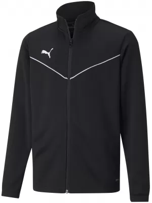 Jakna PUMA TEAMRISE TRG POLY JACKET JR 657393_03 PUMA ČRNA/PUMA BELA