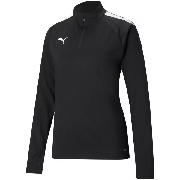  Ženska jakna PUMA TEAMLIGA 1/4 ZIP TOP W 657253_03 PUMA ČRNA/PUMA BELA 