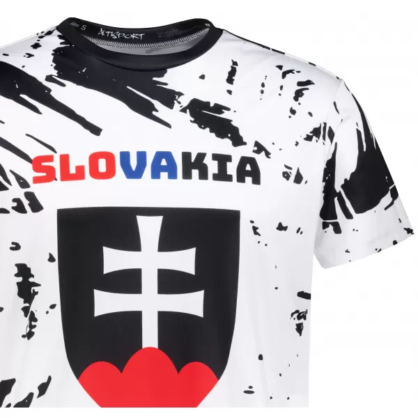  Moška premium funkcionalna majica s kratkimi rokavi ALTISPORT VOJ/ALM036SL/TR01 ABSTRAKCIJA 