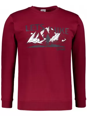 Moški pulover ALTISPORT ALM190406 GRANAT