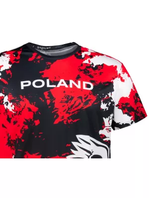 Moška premium funkcionalna majica s kratkimi rokavi ALTISPORT VOJ/ALM036PL/TR01 MADEŽI