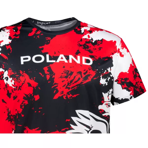  Moška premium funkcionalna majica s kratkimi rokavi ALTISPORT VOJ/ALM036PL/TR01 MADEŽI 