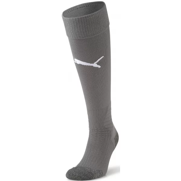  Nogometne nogavice PUMA TEAM LIGA SOCKS 703438_43 SMOKED PEARL/ DIMNI PEARL/PUMA WHITE 