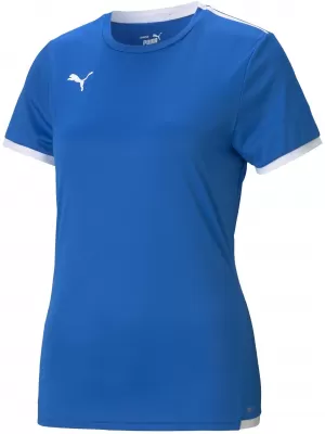 Ženska funkcionalna majica PUMA TEAMLIGA JERSEY W 704934_02 ELEKTRIČNA MODRA LIMONADA