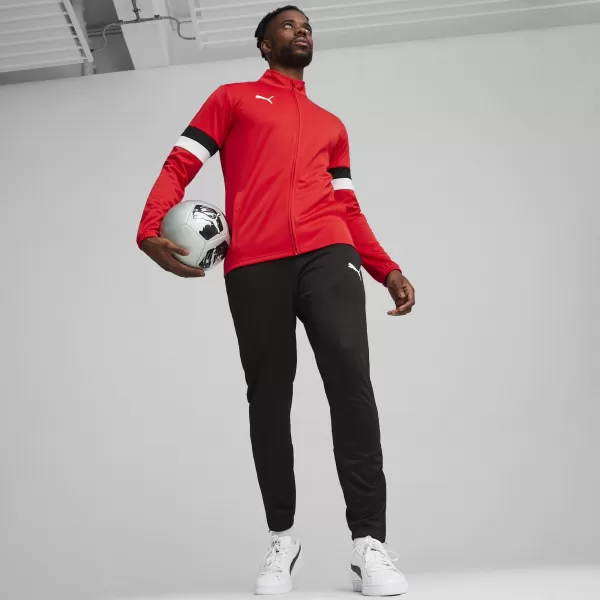  Tralna obleka PUMA TEAMRISE TRACKSUIT 658653_01 PUMA RDEČA/PUMA ČRNA 