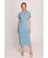 Obleka STYLOVE S398 NEBESNO MODRA