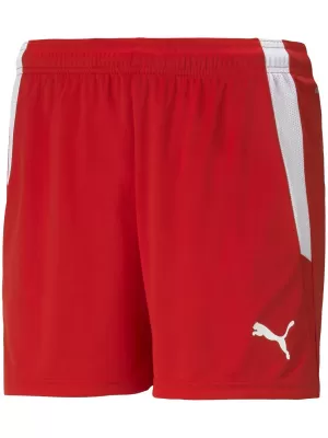 Ženske kratke hlače PUMA TEAMLIGA SHORTS W 704936_01 PUMA RED/PUMA WHITE