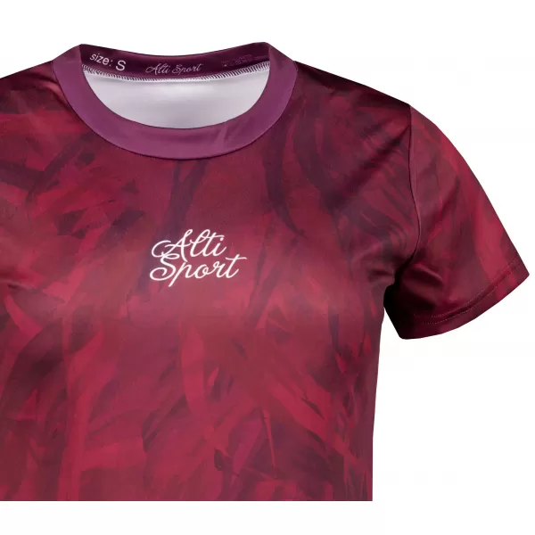  Ženska premium funkcionalna majica ALTISPORT VOJ/ALW096TR01 BORDO 