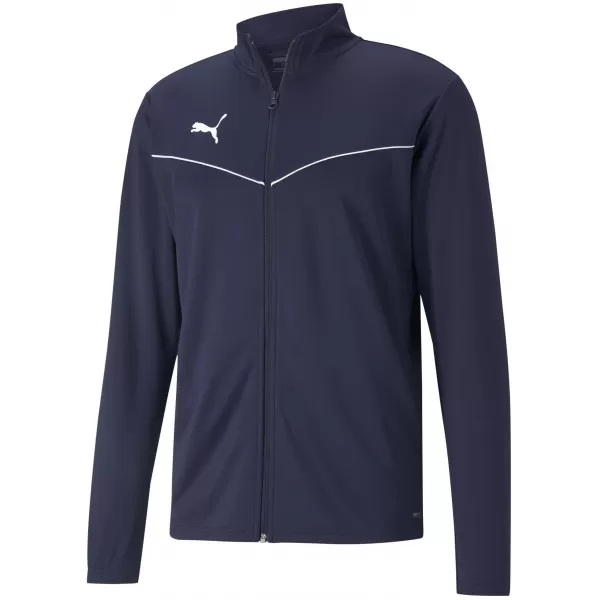  Jakna PUMA TEAMRISE TRG POLY JACKET 657392_06 PEACOAT/ PEACOAT/PUMA BELA 