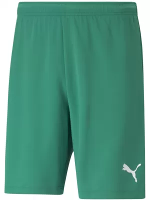 Kratke hlače PUMA TEAMRISE SHORT 704942_05 PEPPER GREEN/ PEPPER ZELENA/PUMA BELA