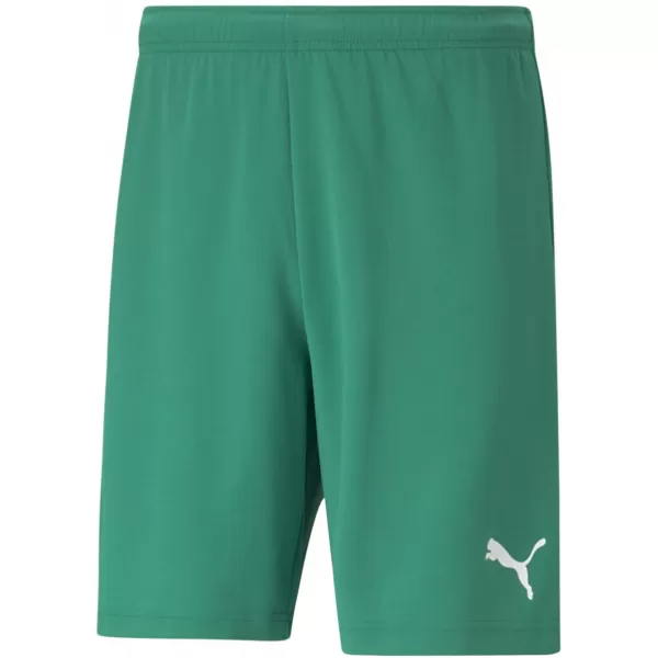  Kratke hlače PUMA TEAMRISE SHORT 704942_05 PEPPER GREEN/ PEPPER ZELENA/PUMA BELA 