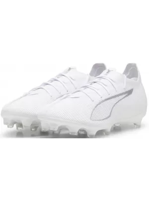 Škornji PUMA ULTRA 5 PRO FG/AG 107685_04 PUMA WHITE/PUMA WHITE