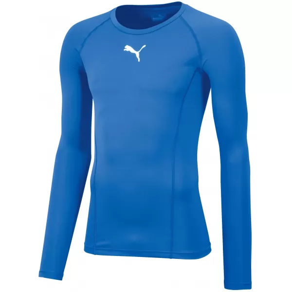  Moška funkcionalna majica PUMA LIGA BASELAYER TEE LS 655920_02 ELEKTRIČNA MODRA LIMONADA 