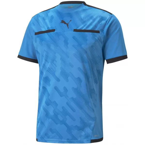  Nogometni dres PUMA TEAMLIGA REFEREE JERSEY 705452_18 BLEU AZUR/ BLEU AZUR/PUMA BLACK 