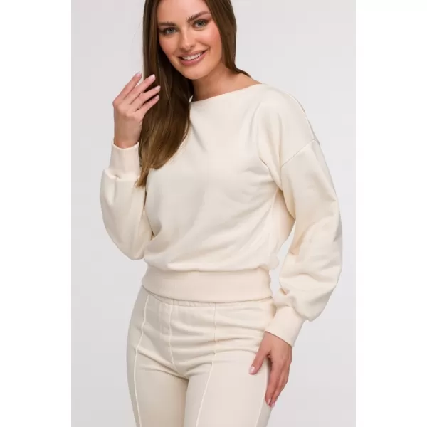  Ženski pulover BEWEAR B293 VANILIJA 