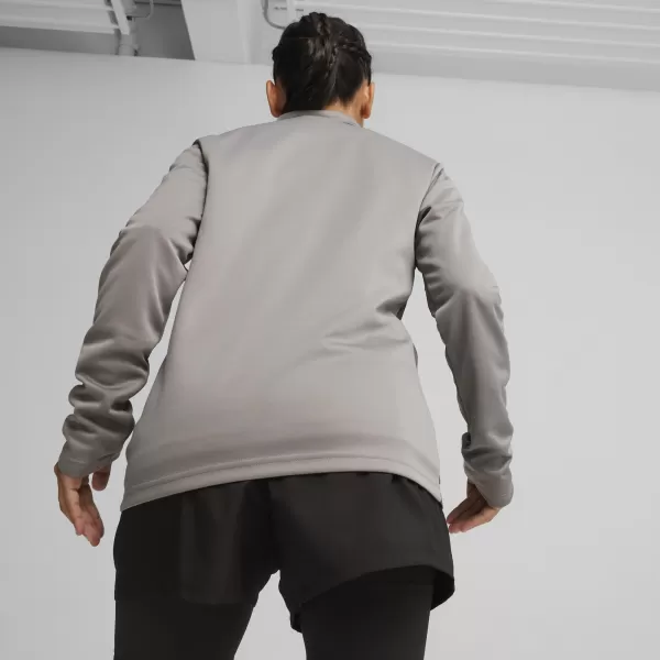  Ženska jakna PUMA TEAMGOAL TRAINING JACKET WMN 658635_13 LITO ŽELEZO/BELO/SENCO SIVA 