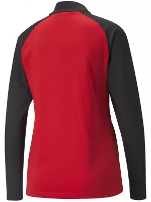 Ženska jakna PUMA TEAMLIGA TRAINING JACKET W 657252_01 PUMA RDEČA/PUMA ČRNA
