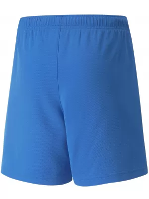 Kratke hlače PUMA TEAMRISE SHORT JR 704943_02 ELEKTRIČNA MODRA LIMONADA/BELA