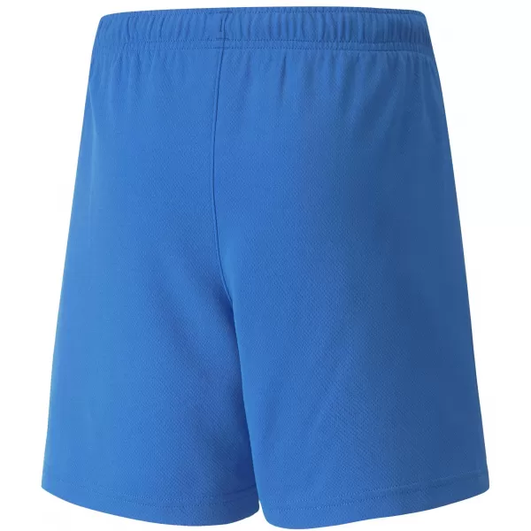  Kratke hlače PUMA TEAMRISE SHORT JR 704943_02 ELEKTRIČNA MODRA LIMONADA/BELA 