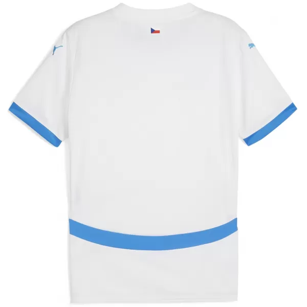 Nogometni dres PUMA FACR AWAY JERSEY REPLICA 774128_02 PUMA BELA/VŽIGALNA MODRA 