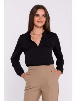 Ženska bluza STYLOVE S375 ČRNA
